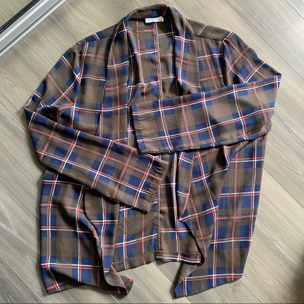 Lush Plaid Blazer